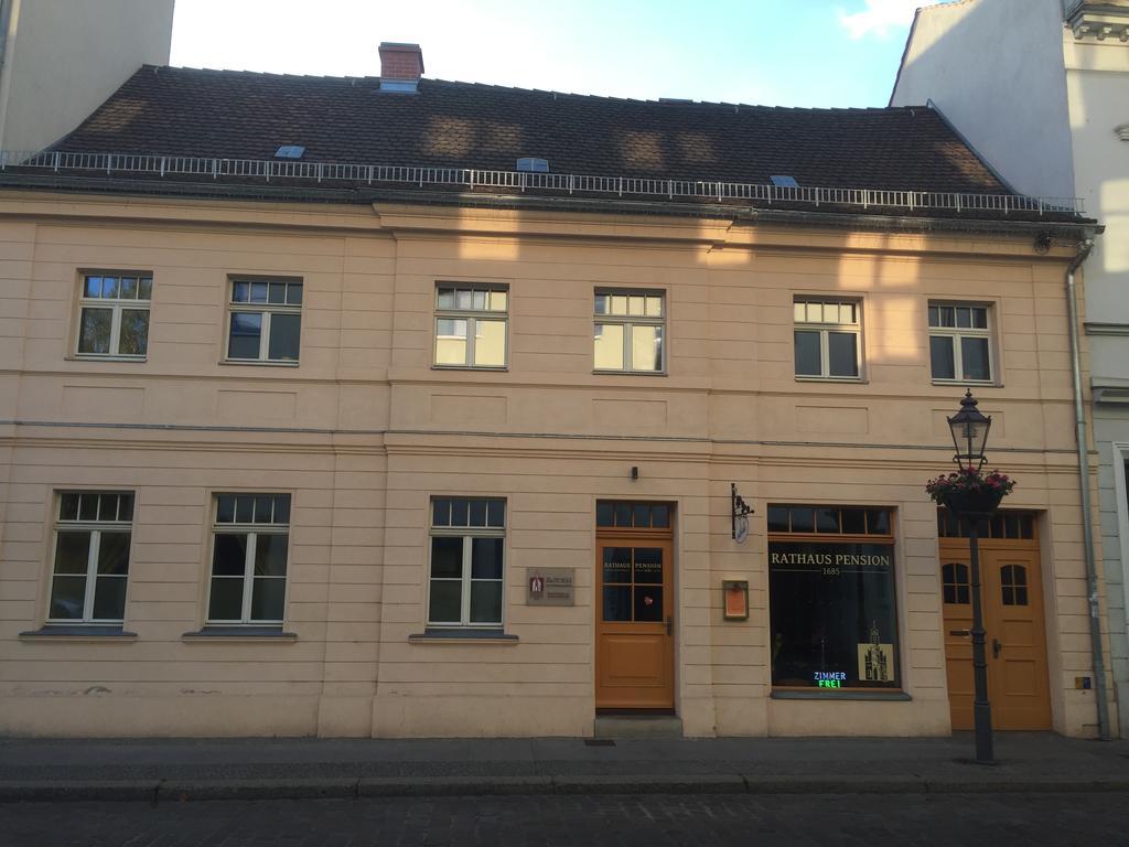 Rathaus-Pension 1685 Brandenburg  Eksteriør bilde